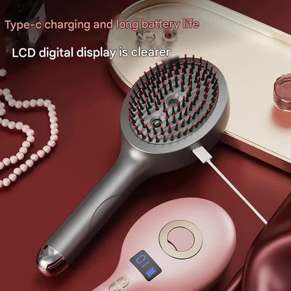 Rechargeable electric spray massage hair comb - image 4